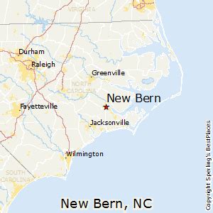 Benefits of using MAP North Carolina Map New Bern