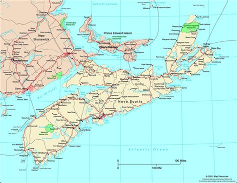 Benefits of using MAP Nova Scotia On Canada Map