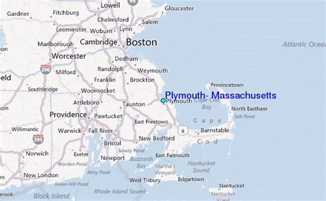 Benefits of using MAP Plymouth Massachusetts On A Map