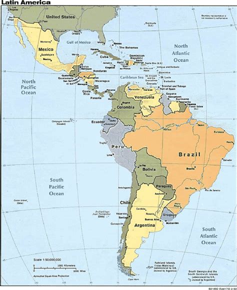 Benefits of using MAP Political Map Of Latin America