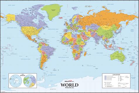 Benefits of using MAP Political Map Of The World