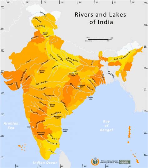 Benefits of using MAP River Of India On Map