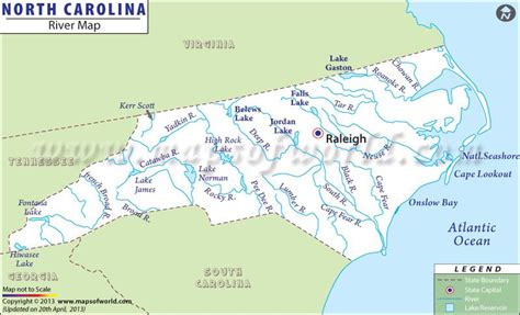 Benefits of using MAP Rivers In North Carolina Map