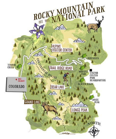 Rocky Mountain Map
