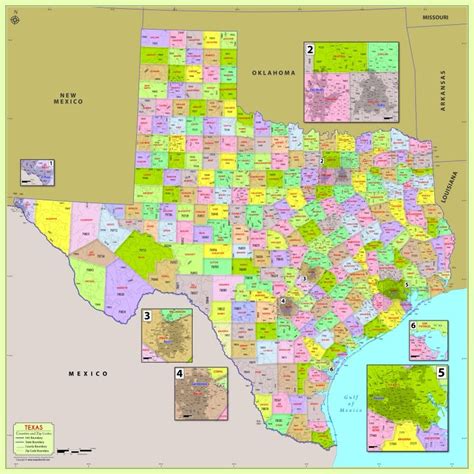 Benefits of Using MAP Texas Map Of Zip Codes