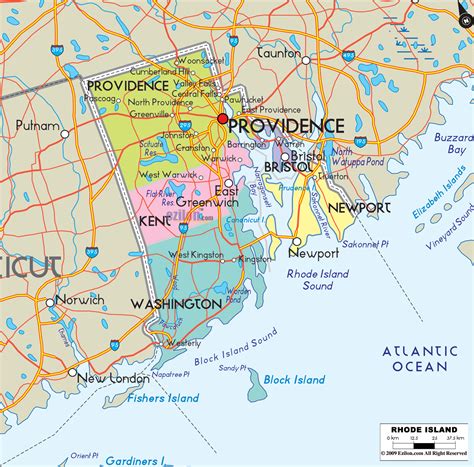Benefits of using MAP Towns In Rhode Island Map