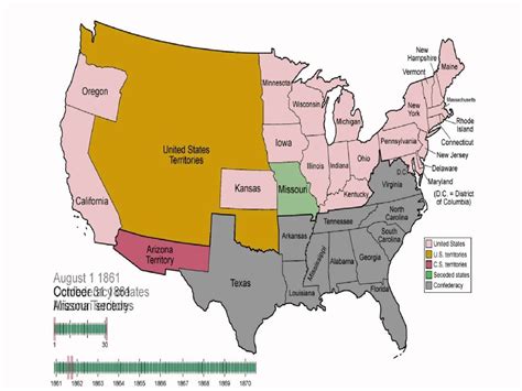 Benefits of using MAP United States Map In 1860