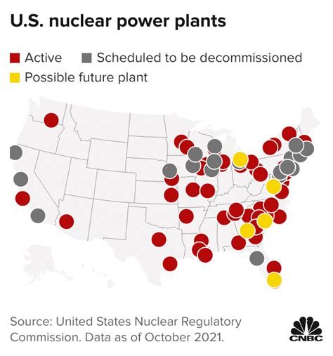 Benefits of Using MAP US Nuclear Power Plants Map