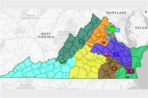 Benefits of using MAP Va House Of Delegates Districts Map