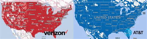 Benefits of Using Verizon Vs AT&T Coverage Map