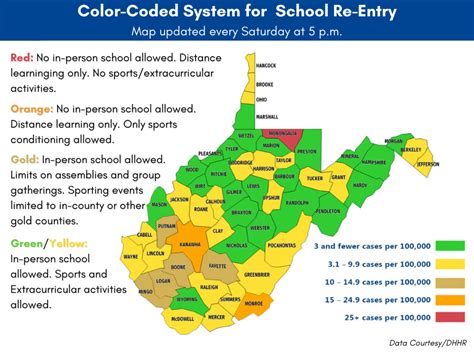 Benefits of using MAP West Virginia School Closings Map