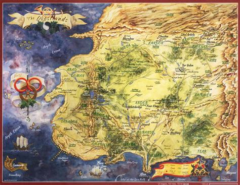 Wheel of Time World Map