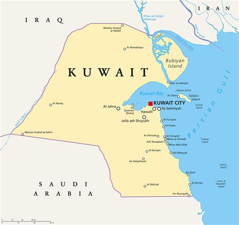 Benefits of using MAP Where Is Kuwait On The World Map