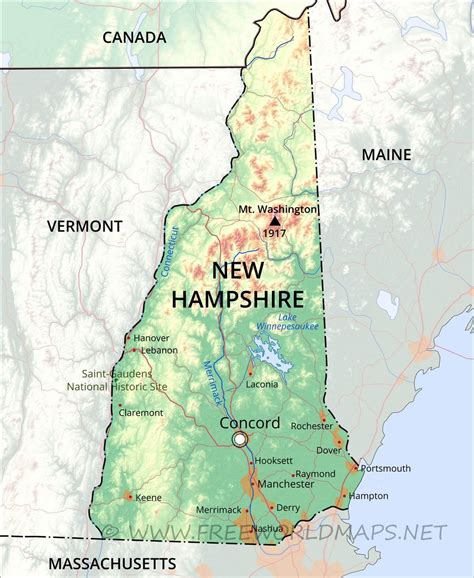 Benefits of Using MAP Where Is New Hampshire On A Map