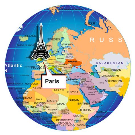 Benefits of using MAP Where Is Paris In World Map