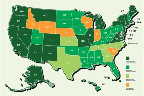 Benefits of using MAP Where Is Weed Legal Map
