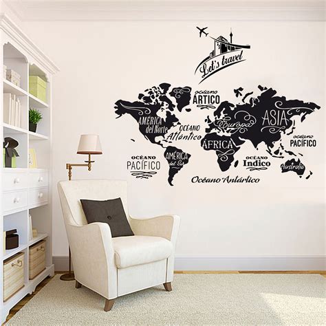 Benefits of Using MAP World Map for Wall Decoration