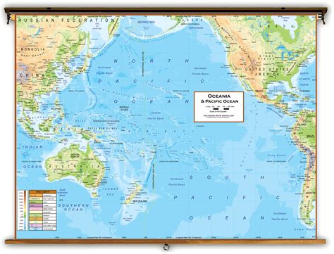 MAP World Map Of Pacific Ocean