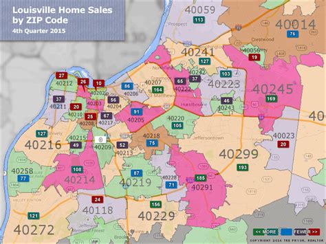 Benefits of Using MAP Zip Code for Louisville KY Map