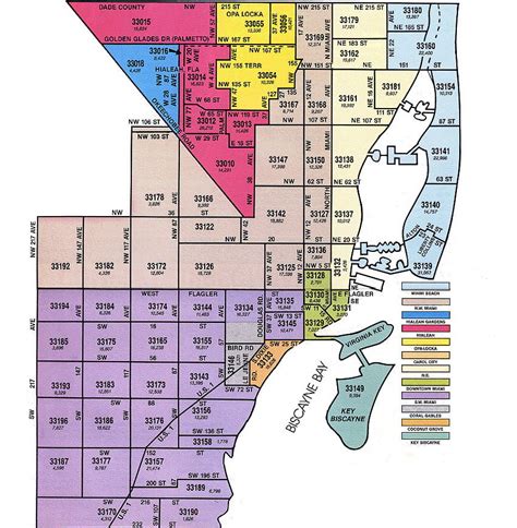 Benefits of using MAP Zip Code Map Broward County