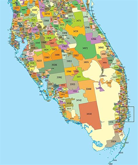 Benefits of Using MAP Zip Codes in Florida Map