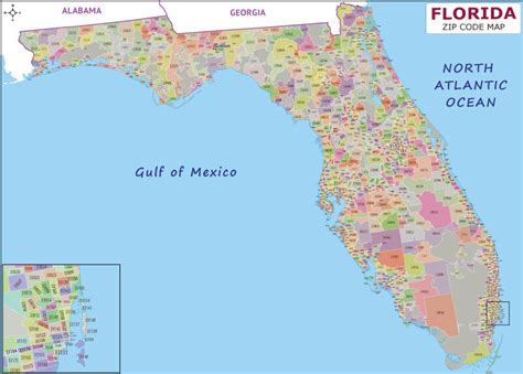 Benefits of Using MAP Zip Codes in Florida Map