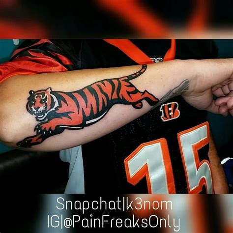 Cincinnati Bengals Tattoo Ideas / Patriotas admitió