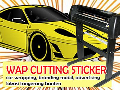 Bengkel Cutting Sticker Mobil Jakarta