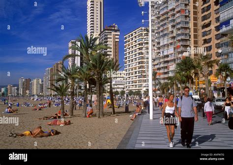 Benidorm promenade