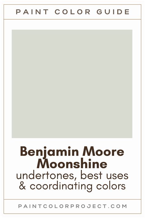 Discover the Elegance of Benjamin Moore Moonshine - Buy Today!