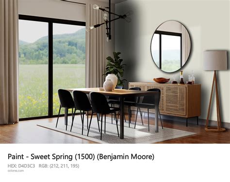 Spring Into Style with the Beautifully Refreshing Benjamin Moore Sweet Spring Kitchen Design