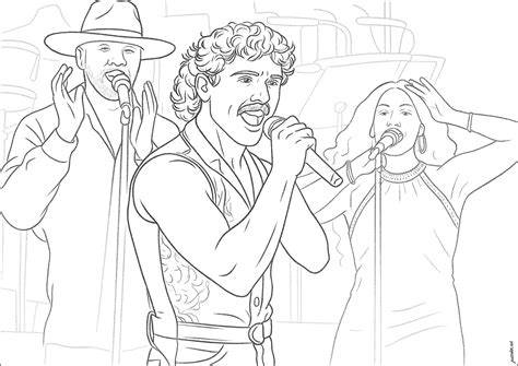 Benson Boone Coloring Pages