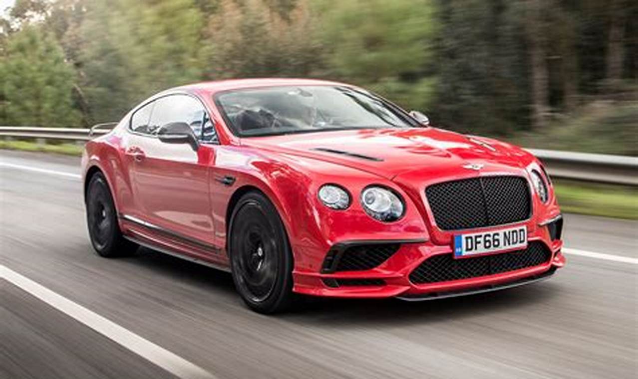 Bentley Continental Supersports cars