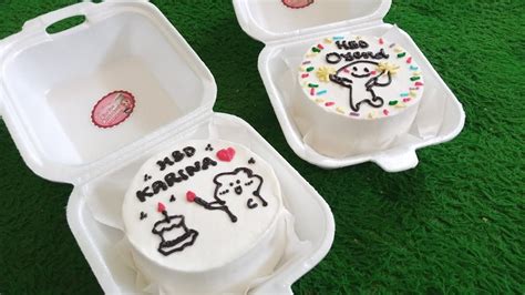 Bento Cake yang Simpel dan Personal