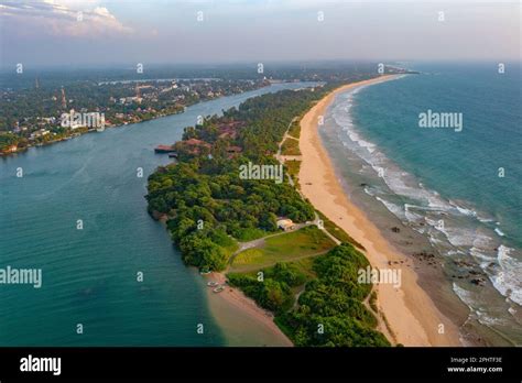 Bentota Beach Aerial View