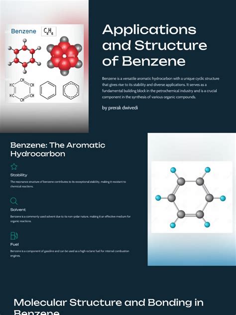 Benzene Applications