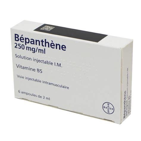 Bepanthen Injection 6 Ampoules