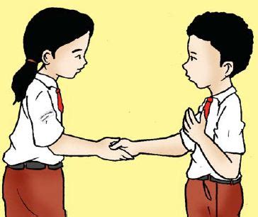 Berjabat Tangan Kekanak-kanakan Saat Memperkenalkan Diri