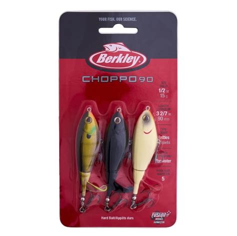 Berkley Choppo Size Chart