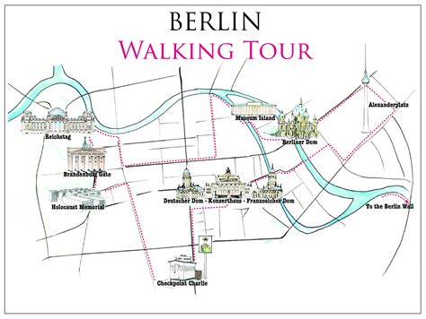 Berlin Walking Tour Map