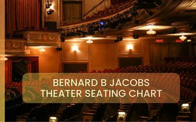 Bernard B Jacobs Theatre Seats