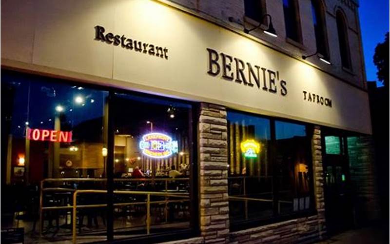 Bernie'S Tap Room And Restaurant