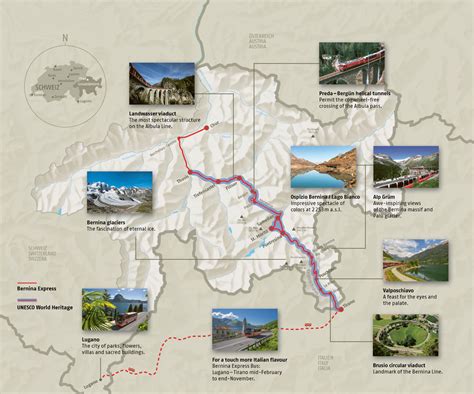 Bernina Express Route Highlights