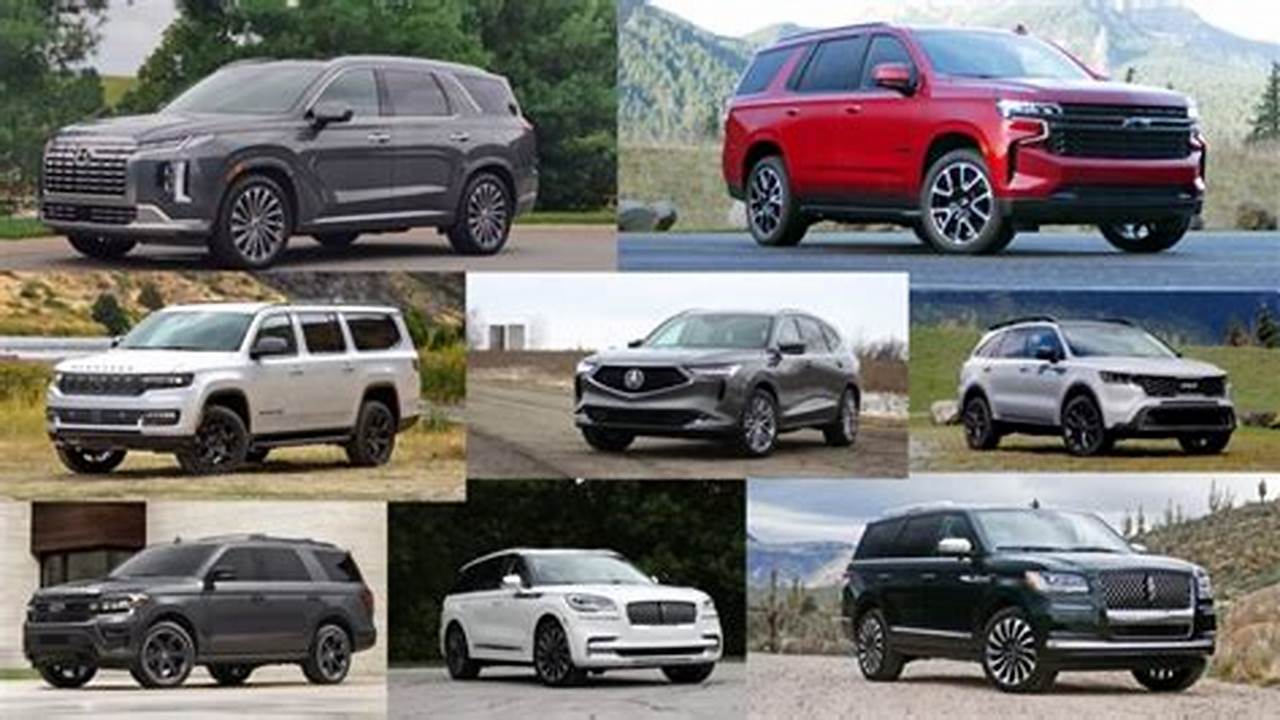 Best 3rd Row Suv 2024 Models
