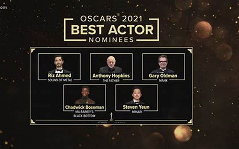Best Actor Nominees