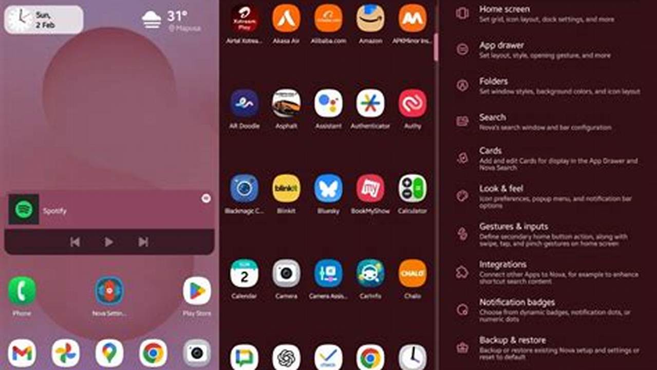 Best Android Launchers 2025