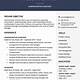 Best Ats Resume Template Free Download
