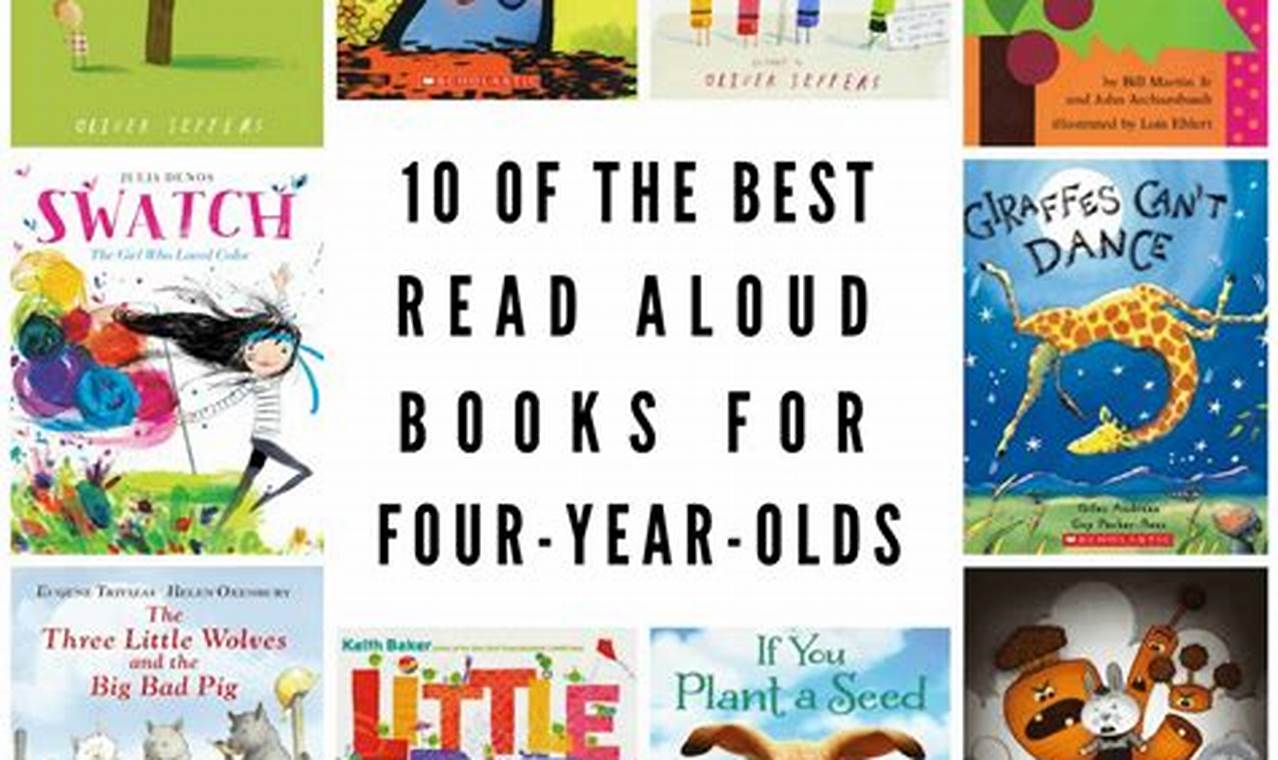 Best Books For 4 Year Olds 2024