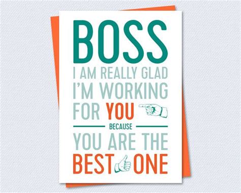 Best Boss Card - Printable