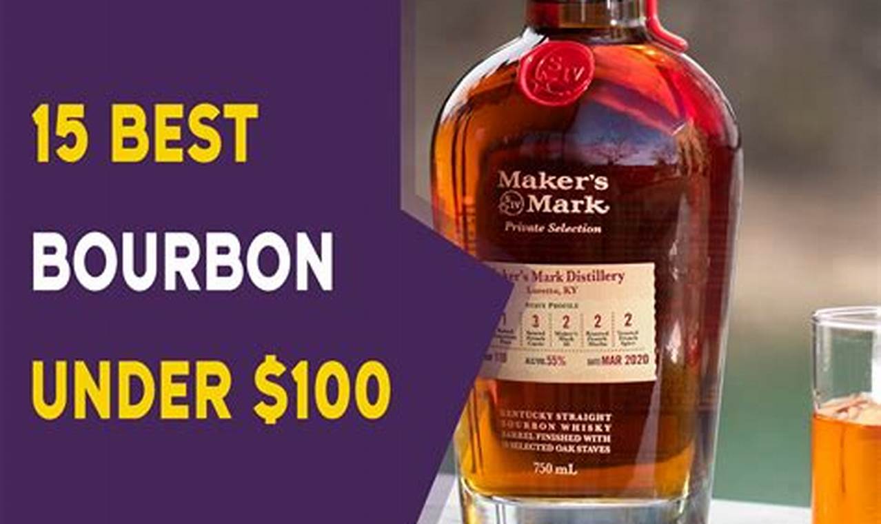 Best Bourbon 2024 Under $100